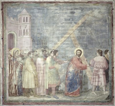 The Road to Calvary by Giotto di Bondone